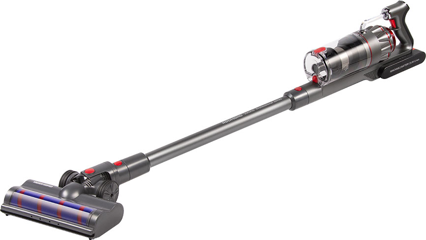 Обзор вертикального аккумуляторного пылесоса Redmond VH1310