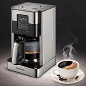 Капельная кофеварка Redmond CM704: автоматически приготовит кофе к назначенному времени