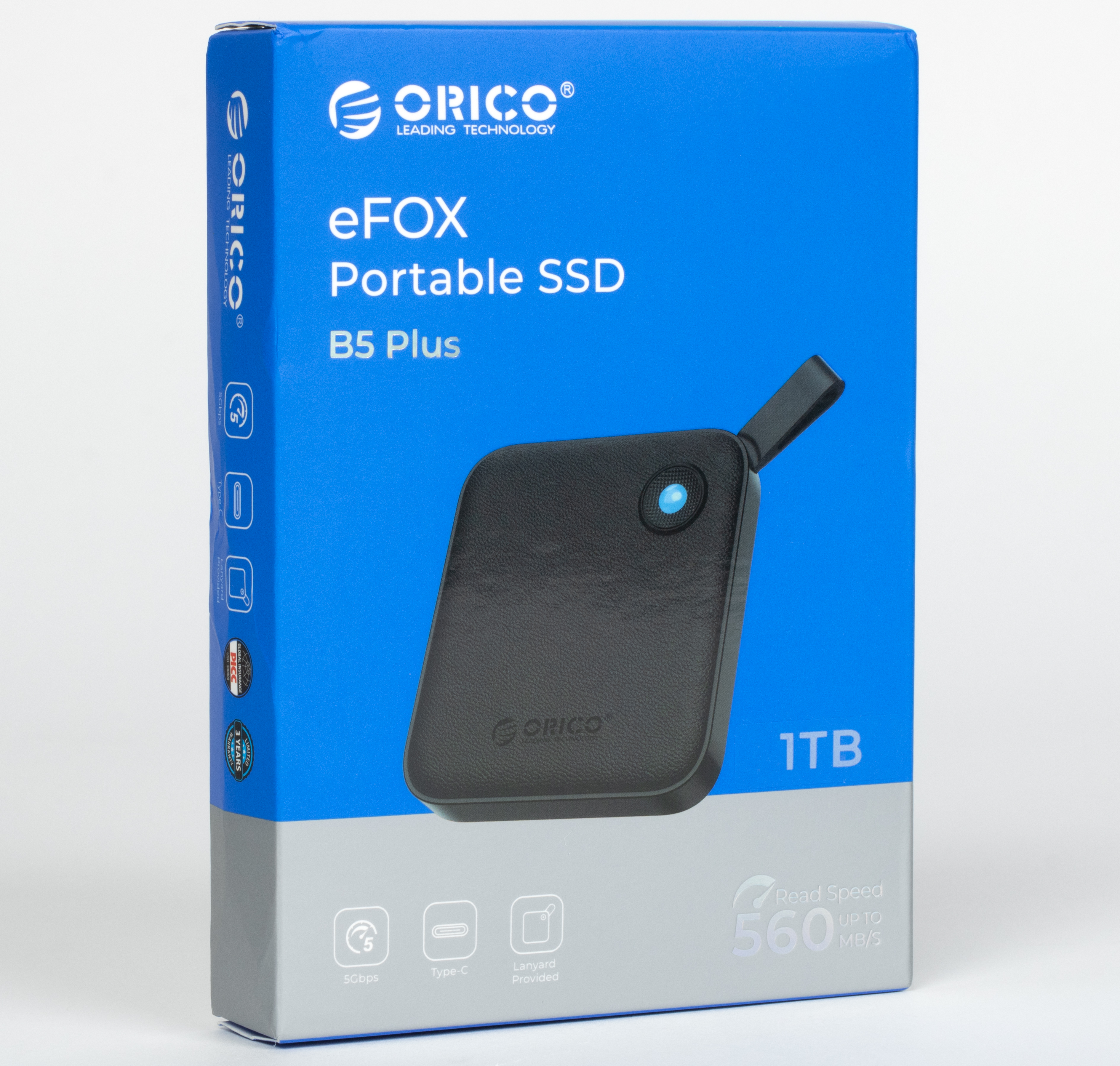 Обзор внешнего SSD Orico eFox B5 Plus 1 ТБ, позиционируемого