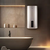 Накопительный водонагреватель Haier ES80V TF7P(R): два резервуара с раздельным подогревом и управление по Wi-Fi