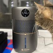 Увлажнитель Evolution HF-977: бак объемом 4,5 л, до 25 часов непрерывной работы и производительность до 350 мл/ч