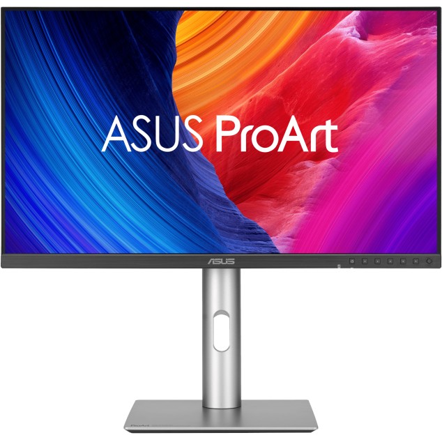 27-дюймовый 5К-монитор Asus ProArt Display PA27JCV для профессионалов: матрица типа IPS, сертификат VESA DisplayHDR 500, цветовой охват 99% DCI-P3, антибликовое покрытие LuxPixel