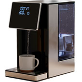 Диспенсер горячей воды (проточный водонагреватель) Steba HW 3 Digital Fast: 4-литровый бак, широкий диапазон температурных настроек и защита от детей