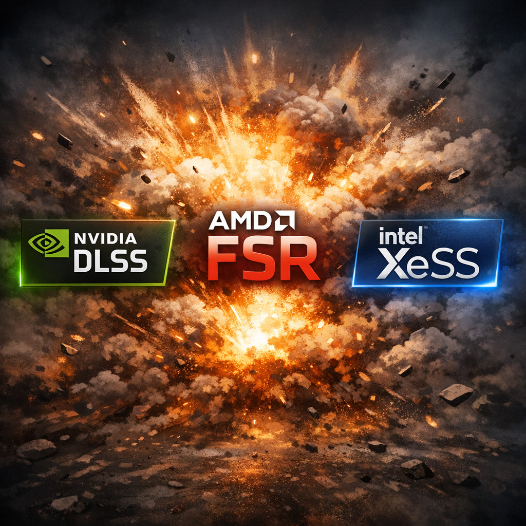 Сравнение технологий DLSS, FSR и XeSS, часть 1: качество и производительность масштабирования