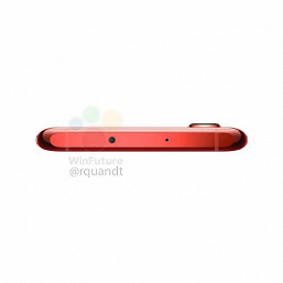 Новые рендеры флагманских смартфонов Huawei: P30 Pro в красном цвете и с ИК-излучателем, P30 – со стандартным разъемом для наушников