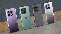 OnePlus 10 Pro in four colors showed on high-quality renders and video