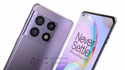 OnePlus 10 Pro in four colors showed on high-quality renders and video