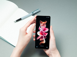Первая водонепроницаемая раскладушка Samsung с гибким экраном: представлен смартфон Samsung Galaxy Z Flip3 5G с IPX8 и увеличенным в четыре раза внешним экраном