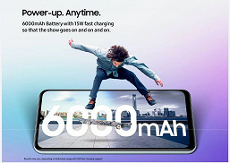 6000 мА·ч, 50 Мп, экран 6,6 дюйма, до 8 ГБ ОЗУ и One UI 4.1. Характеристики и тизеры бюджетного смартфона Samsung Galaxy F13