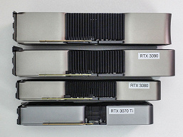 Гигантские GeForce RTX 4090 сравнили друг с другом, со старыми картами Nvidia и с бананом. Журналистам разрешили публиковать фотографии адаптеров