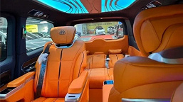 В России начали предлагать минивэны Mercedes V-класса с беспощадным китайским тюнингом. Посмотрите, как выглядят такие машины