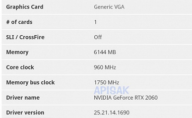 Стали известны характеристики мобильных видеокарт Nvidia GeForce RTX 2060 (Max-Q), RTX 2080 (Max-Q) и RTX 2080 Ti
