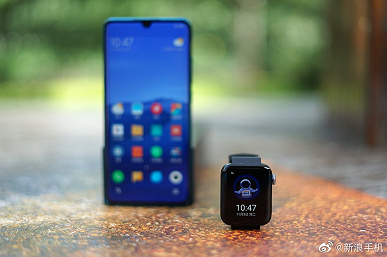 Xiaomi Mi CC9 Pro и Xiaomi Mi Watch вместе на живых фото