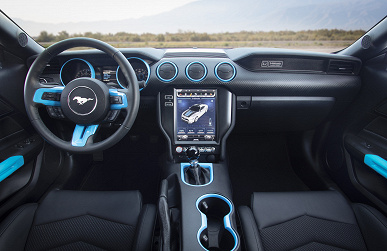Электромобиль Ford Mustang Lithium оснащен механической коробкой передач