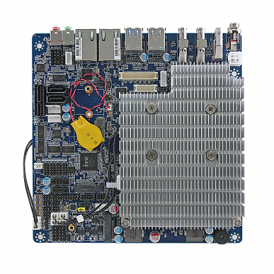 Плата Avalue EMX-KBLU2P типоразмера Thin Mini-ITX предназначена для встраиваемых систем