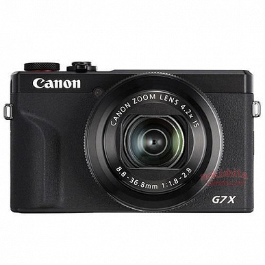 Появились изображения и некоторые технические данные камеры Canon PowerShot G7 X Mark III