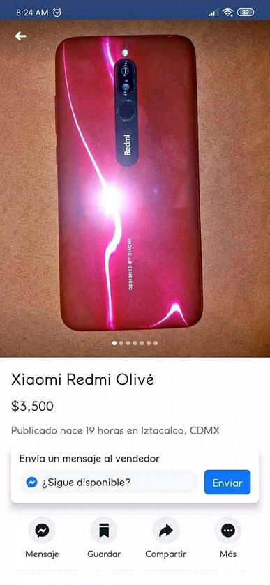 Смартфон Redmi 8 пытаются продать за $3500