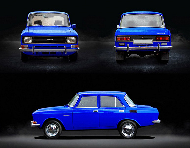 Как бы выглядели Москвич-2140 и ЛуАЗ-969, если бы их начали выпускать в 2020 году? Дизайнер осовременил классические советские авто