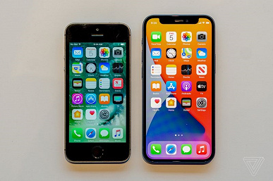 iPhone 12 mini и iPhone 12 Pro Max сравнили с другими смартфонами Apple