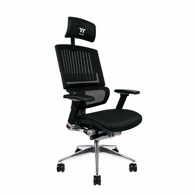 Производитель называет Thermaltake CyberChair E500 «истинно эргономичным креслом»