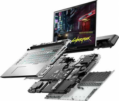 Alienware Area 51m R2 — огромный геймерский ноутбук с настольными процессорами Intel и массой более 4 кг