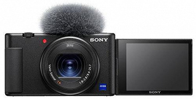 Фотогалерея дня: камера Sony ZV-1 показана с разных сторон