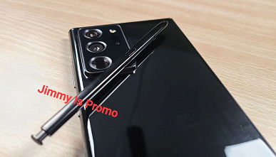 Samsung Galaxy Note20 Ultra Black Edition на живых фото