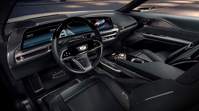 Мощный конкурент Tesla Model X. Представлен люксовый электрический внедорожник Cadillac Lyriq 