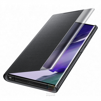 Samsung Galaxy Note20 в фирменных чехлах на официальных изображениях