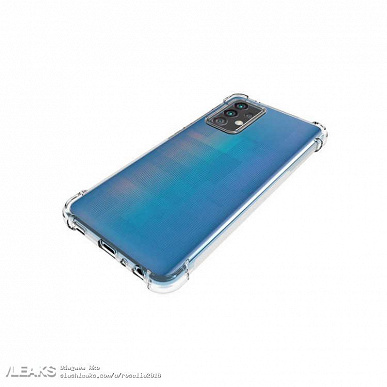 Смартфон Samsung Galaxy A52 показали со всех сторон в прозрачном чехле