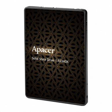 Твердотельные накопители Apacer AS340X и AS350X оснащены интерфейсом SATA