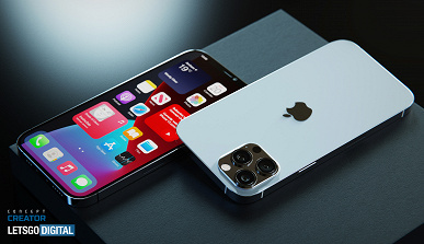 Первые фотореалистичные изображения iPhone 12S Pro с подэкранным сканером отпечатков пальцев