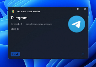 Install any Android app on Windows 11 in a couple of clicks.  Free APK Installer Now Available in Windows App Store