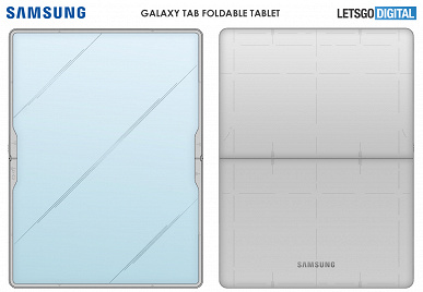 Так выглядит первый сгибающийся планшет Samsung. Появились первые изображения