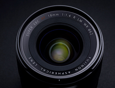 Появились изображения и основные спецификации объектива Fujifilm Fujinon XF 18mm f/1.4 R LM WR