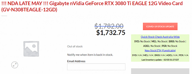 От 1350 до 2250 долларов. Стала известна стоимость видеокарты GeForce RTX 3080 Ti