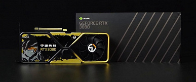 Nvidia показала необычную GeForce RTX 3080 – в стилистике Overwatch