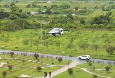 The Xpeng X2 flying car can carry 560 kg of cargo at speeds up to 130 km / h