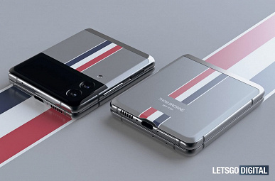 Самый дорогой Samsung Galaxy Z Flip3 показали на концептуальных рендерах. Это Galaxy Z Flip3 Thom Browne Edition за 2000 долларов