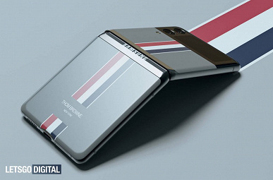 Самый дорогой Samsung Galaxy Z Flip3 показали на концептуальных рендерах. Это Galaxy Z Flip3 Thom Browne Edition за 2000 долларов