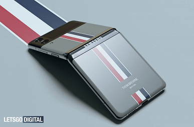 Самый дорогой Samsung Galaxy Z Flip3 показали на концептуальных рендерах. Это Galaxy Z Flip3 Thom Browne Edition за 2000 долларов