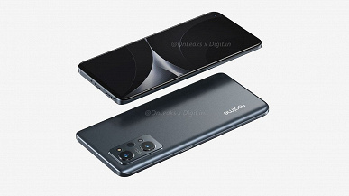 5000 мА·ч, экран OLED 120 Гц, Snapdragon 870, 64 Мп. Качественные рендеры и характеристики Realme GT Neo 2