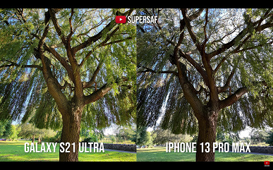 iPhone 13 Pro Max уступил Samsung Galaxy S21 Ultra в новых тестах камер