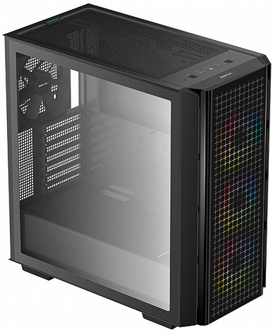 DeepCool CG560 and CG540 have different front panels