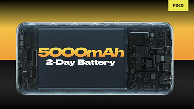 Аккумулятор 5000 мА·ч, тройная камера, сканер отпечатков, водоотталкивающее покрытие и Android 11 за 105 долларов. Представлен Poco C31