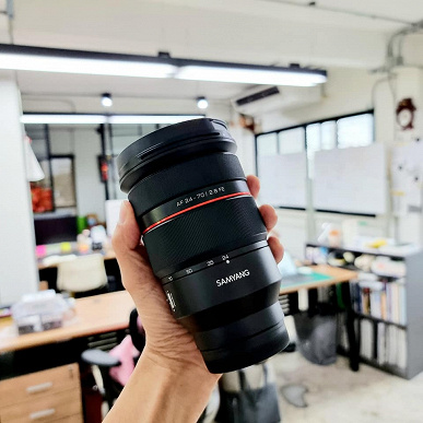 Появились спецификации и новые изображения объектива Samyang AF 24-70mm f/2.8 FE