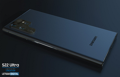 Samsung Galaxy S22 Ultra с новой формой корпуса, местом для S Pen и двумя вариантами камеры показали на качественных рендерах и в видеоролике