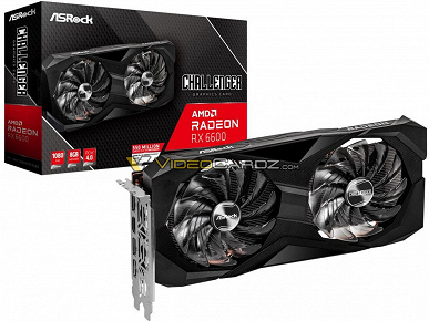 The cheapest AMD graphics card of the current generation.  Many Radeon RX 6600 poses in images