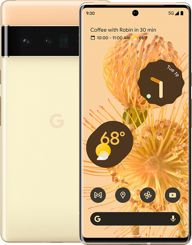 Google Pixel 6 и Pixel 6 Pro в 4K: очень детализированные рекламные изображения смартфонов