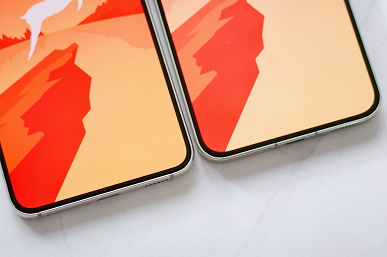 Xiaomi 13 с рекордно узкой рамкой сравнили с Samsung Galaxy S22 и iPhone 14 Pro